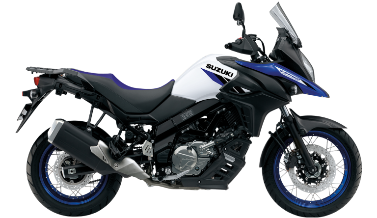 V-Strom 650 XT Blanco - azul
